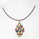 Symphony - Xochitl Rhombus S-Chocolate Leather - 1